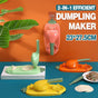 2in1 Dumpling Skin Chapati Maker Press Machine Wrapper Mould Handle Tools Pastry - Orange Red V528-DUMPLINGMAKERTOOLS-ORANGE-308253