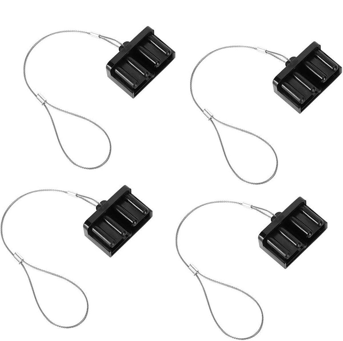 4PCS Power Connector High Power High Current Plug Dust Cover Electric Socket Cap V528-DUST-COVER-BLACK-4PCS-663168