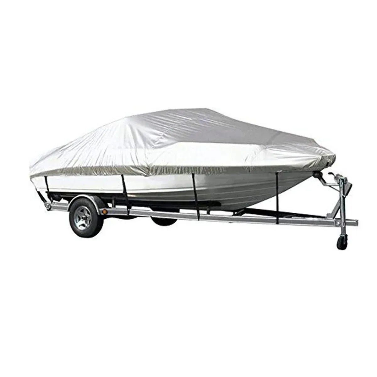 Outdoor V Yacht Dust Cover Waterproof Sun Protection Boat Hull Cover Rain Shield V528-DUST-COVER-SILVER-157981