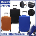 Thickened High Stretch Suitcase Dust-proof Luggage Protector Travel Case Cover - Blue-24inches V528-DUST-JACKET-BLUE-24INCHES-636639