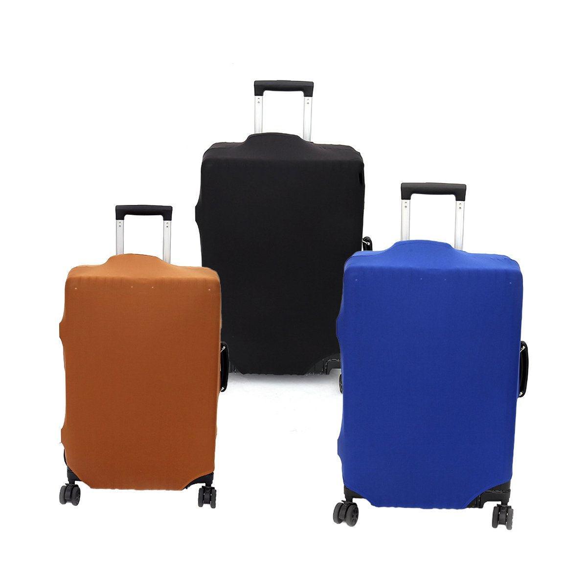 Thickened High Stretch Suitcase Dust-proof Luggage Protector Travel Case Cover - Blue-24inches V528-DUST-JACKET-BLUE-24INCHES-636639