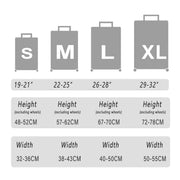 Thickened High Stretch Suitcase Dust-proof Luggage Protector Travel Case Cover - Blue-24inches V528-DUST-JACKET-BLUE-24INCHES-636639