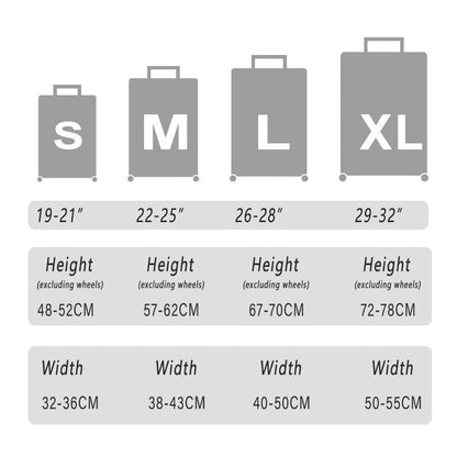 Thickened High Stretch Suitcase Dust-proof Luggage Protector Travel Case Cover - Blue-28inches V528-DUST-JACKET-BLUE-28INCHES-206516