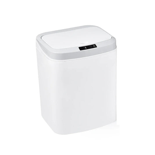 Sensor Trash Bin Touchless 16L White Automatic Motion Kitchen Rubbish Can V528-DUSTBIN-16L-710093
