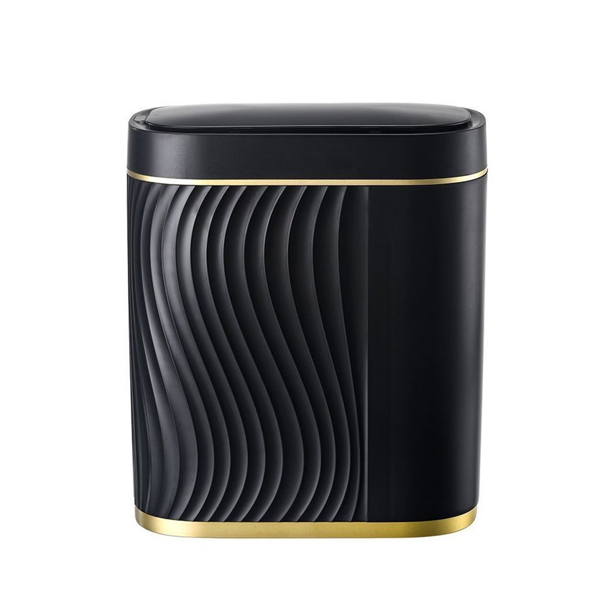 Sensor Trash Can 8L Narrow Black Smart Bin Touchless Bathroom Toilet Waste Bin V528-DUSTBIN-BLACK-741190