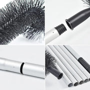 Gutter Cleaning Brush Roofing Tool with Pole 208cm for Long Splicing Gutter V528-DUSTER-6-BLACK-530447