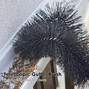 Gutter Cleaning Brush Roofing Tool with Pole 208cm for Long Splicing Gutter V528-DUSTER-6-BLACK-530447