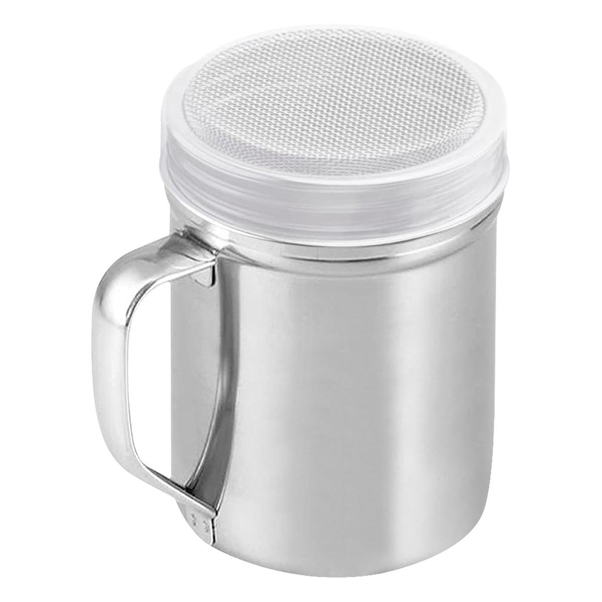 Stainless Steel Powder Shaker Mesh Sugar Flour Dispenser Spice Baking Tool V528-DUSTING-CAN-761387