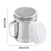 Stainless Steel Powder Shaker Mesh Sugar Flour Dispenser Spice Baking Tool V528-DUSTING-CAN-761387