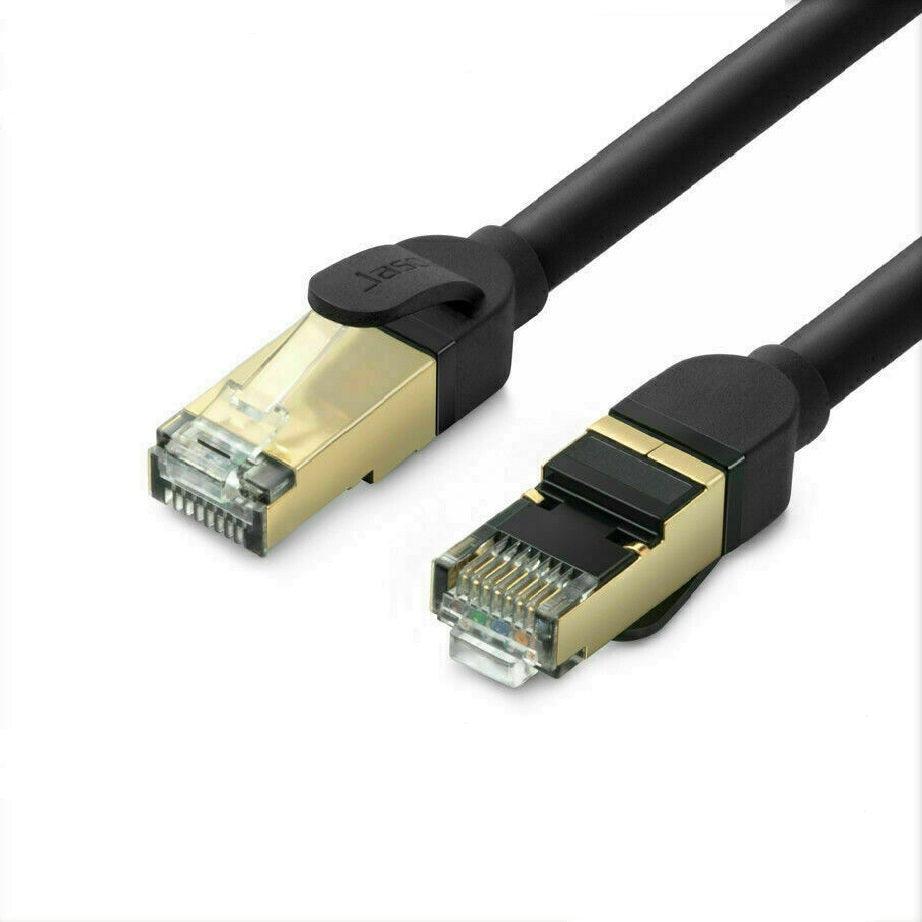 Jasoz Network Lan Cat7 Rj45 Cord Ethernet Shielded Cable Patch Lead 1-10M - 1 m V528-E106T-E149CAT71MCABLE18333