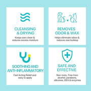 Pet Ear Cleaner Powder for Dogs Cats Grooming Odor Remover Fresh Ear Wash V528-EAR-CLEANING-POWDER-464824