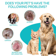 Pet Ear Cleaner Powder for Dogs Cats Grooming Odor Remover Fresh Ear Wash V528-EAR-CLEANING-POWDER-464824