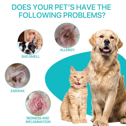 Pet Ear Cleaner Powder for Dogs Cats Grooming Odor Remover Fresh Ear Wash V528-EAR-CLEANING-POWDER-464824
