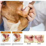 Pet Ear Cleaning Oil for Cats Dogs Deodorize Clean Ears Universal Ear Care Oil V528-EAR-CREAM-762188