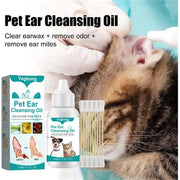Pet Ear Cleaning Oil for Cats Dogs Deodorize Clean Ears Universal Ear Care Oil V528-EAR-CREAM-762188