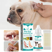 Pet Ear Cleaning Oil for Cats Dogs Deodorize Clean Ears Universal Ear Care Oil V528-EAR-CREAM-762188