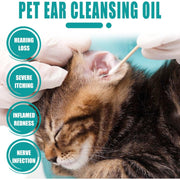 Pet Ear Cleaning Oil for Cats Dogs Deodorize Clean Ears Universal Ear Care Oil V528-EAR-CREAM-762188