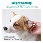 Pet Ear Cleaning Oil for Cats Dogs Deodorize Clean Ears Universal Ear Care Oil V528-EAR-CREAM-762188
