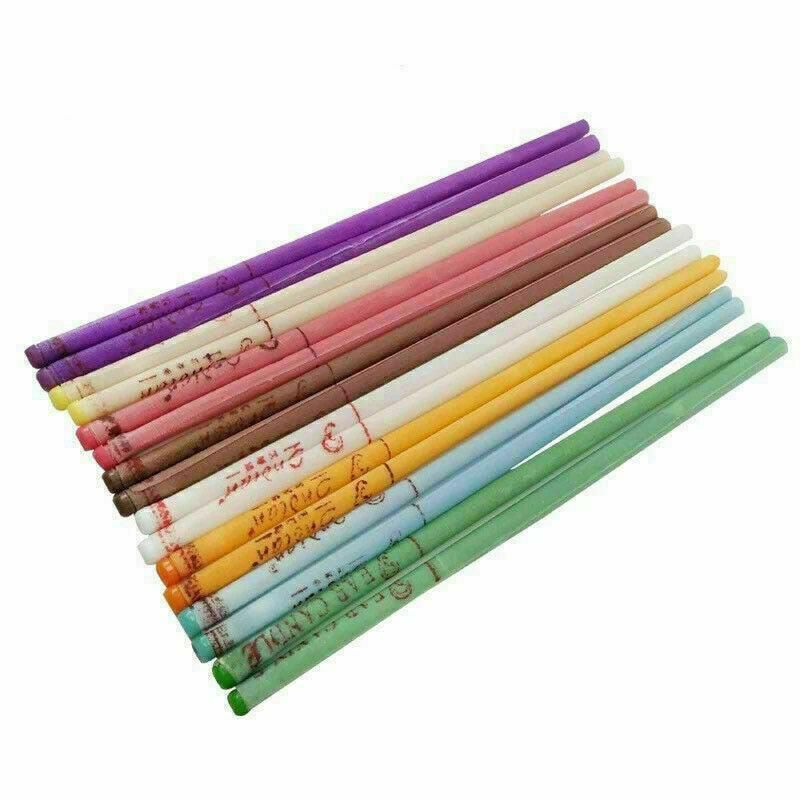 16Pcs Scented Ear Candles Aromatherapy Wax Relaxation Set Multi Colour V528-EARCANDLES-8PAIRS-893394