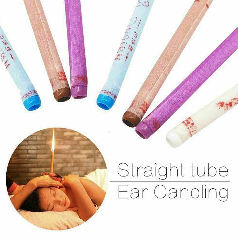 16Pcs Scented Ear Candles Aromatherapy Wax Relaxation Set Multi Colour V528-EARCANDLES-8PAIRS-893394