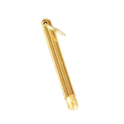 5Pcs Mini Small Keyring Earpick Scoop V528-EARPICKSCOOP-5PCS-GOLD-430008
