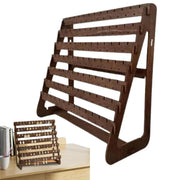 Vintage Wooden Earring Holder Jewelry Display Stand Organizer for Earrings V528-EARRING-STAND-872769