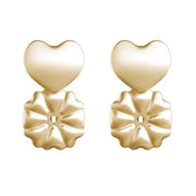 Hypoallergenic Fits Earrings Ear Support Lifts Magic Bax Backs Studs Auxiliary - Silver V528-EARRINGEAR-SILVER-168096