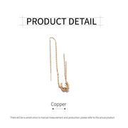 One Piece Earrings Pearl Ear Wire Wrap Design Ear Bone Cuff Clip For Women V528-EARRINGS-18K-PEARL-1-489284