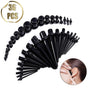 36Pcs Ear Stretching Kit Plug Set Stretch Ear Taper Stretcher Expander Tapers Au V528-EARSTRETCHING-36PCS-946515