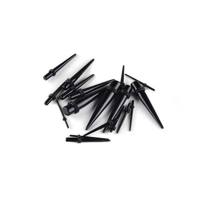 36Pcs Ear Stretching Kit Plug Set Stretch Ear Taper Stretcher Expander Tapers Au V528-EARSTRETCHING-36PCS-946515