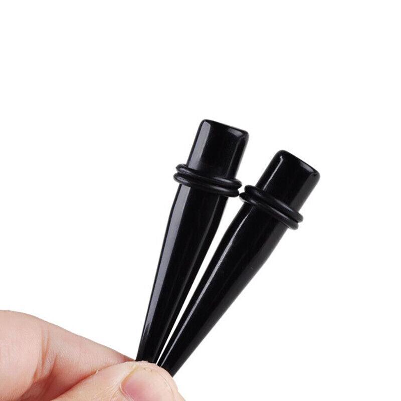 36Pcs Ear Stretching Kit Plug Set Stretch Ear Taper Stretcher Expander Tapers Au V528-EARSTRETCHING-36PCS-946515