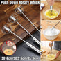 Stainless Steel Semi-Automatic Egg Beater Hand Pressed Kitchen Baking Tool - 10 Inch V528-EGG-BEATER-10-672969
