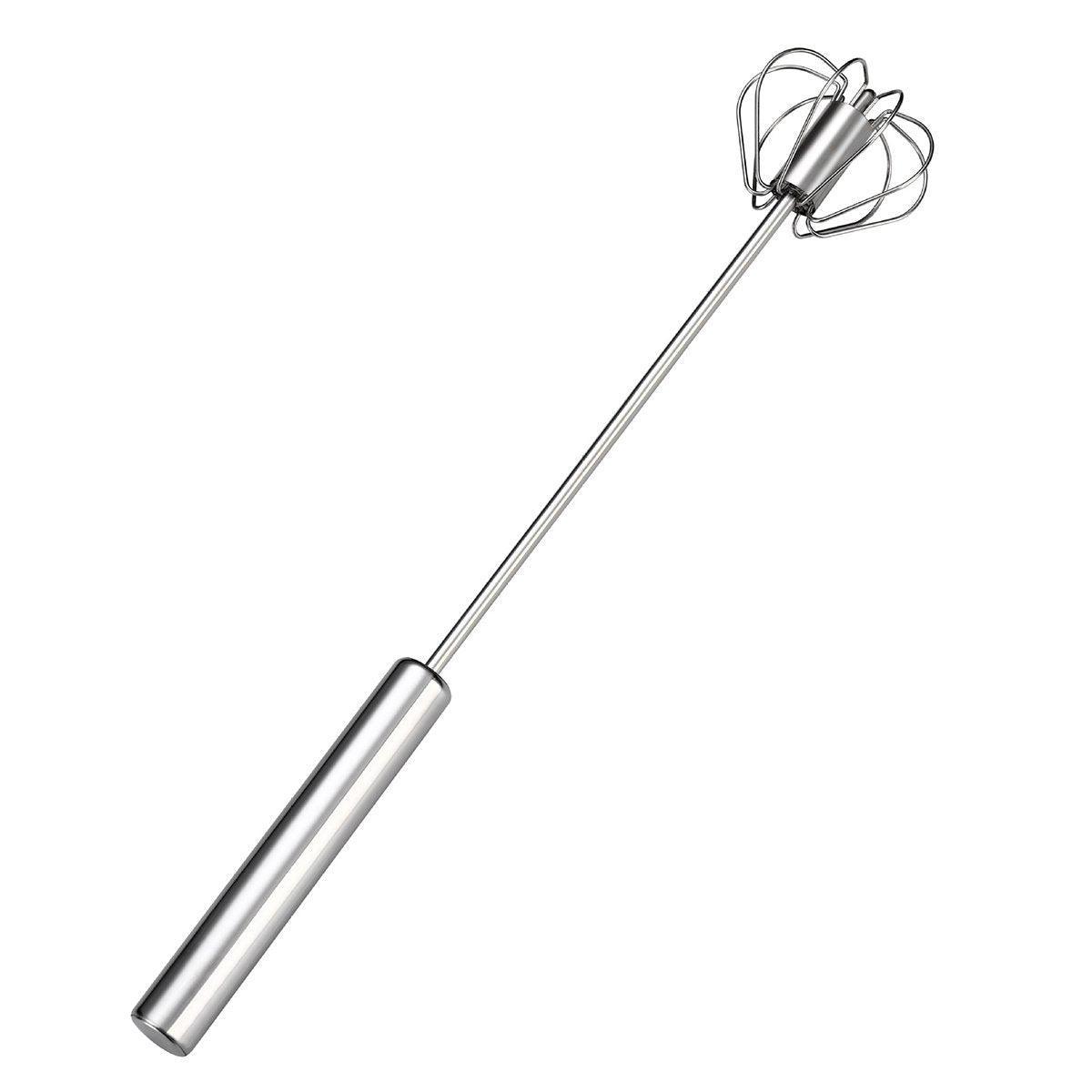 Stainless Steel Semi-Automatic Egg Beater Hand Pressed Kitchen Baking Tool - 12 Inch V528-EGG-BEATER-12-636419