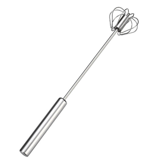 Stainless Steel Semi-Automatic Egg Beater Hand Pressed Kitchen Baking Tool - 14 Inch V528-EGG-BEATER-14-286377