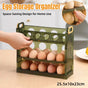 Refrigerator Egg Organizer Side Door Storage Tray Egg Carton Holder Kitchen Box V528-EGG-GREEN-3-722067