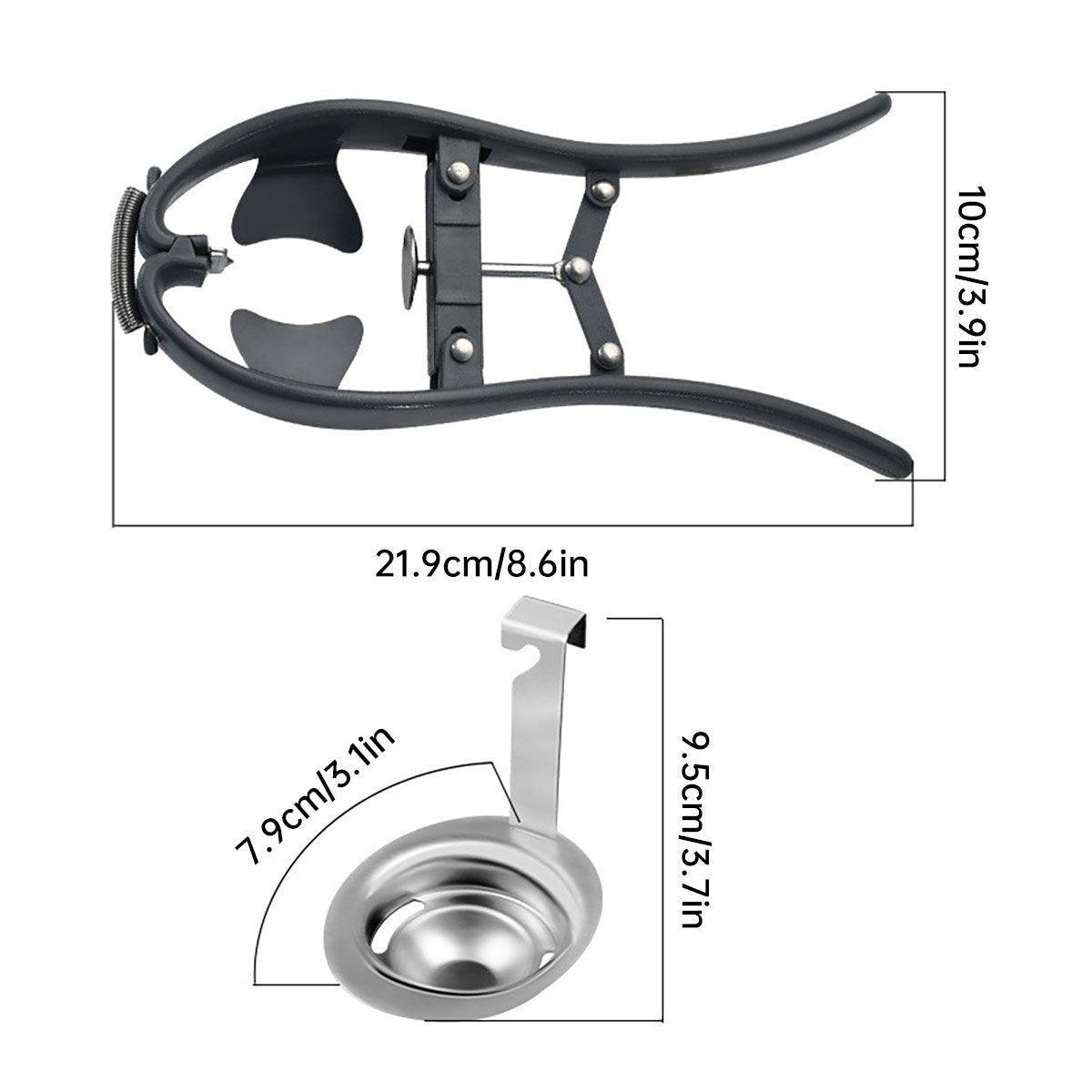 Quick Egg Opener Whisk Baking Kitchen Gadget Tool for Easy Cooking and Meal Prep V528-EGG-OPENER-955286
