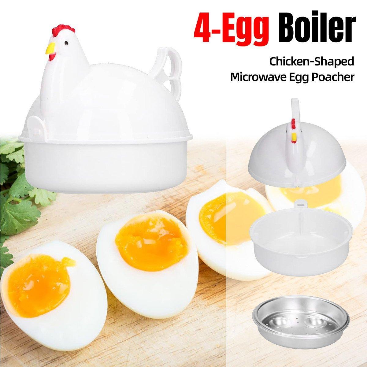 Microwave Oven Egg Steamer Boiled Egg Artifact Boiled Egg Mini Household Special Heating Box V528-EGG-STEAMER-231047