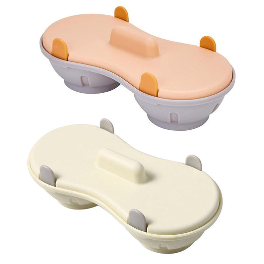 Microwave Egg Steamer With Lid Kitchen Egg Cooker Poacher Steam Box Container - Orange V528-EGG-STEAMER-ORANGE-265665