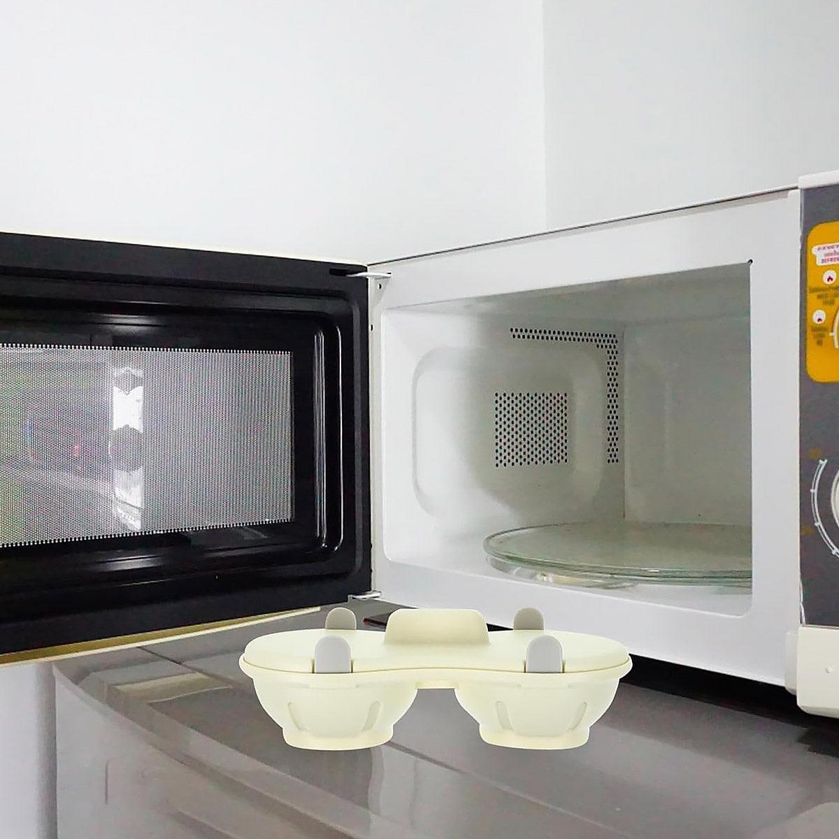 Microwave Egg Steamer With Lid Kitchen Egg Cooker Poacher Steam Box Container - Orange V528-EGG-STEAMER-ORANGE-265665
