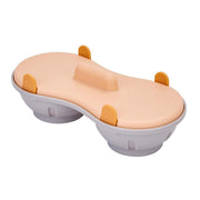 Microwave Egg Steamer With Lid Kitchen Egg Cooker Poacher Steam Box Container - Orange V528-EGG-STEAMER-ORANGE-265665