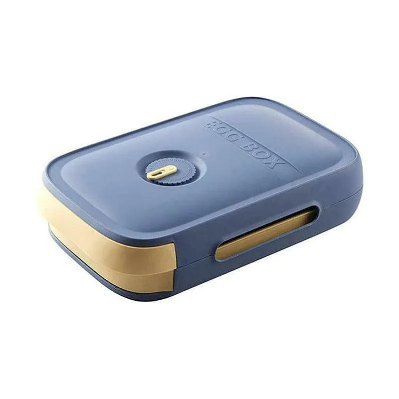 Drawer Type Eggs Tray Fruit Storage Box Kitchen Stacking Holder Food Container - Blue V528-EGGBO-BLUE-997541