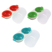 Microwave Egg Cooker for Breakfast Sandwich Poacher Kitchen Gadget - Blue V528-EGGCOOKER-BLUE-35758