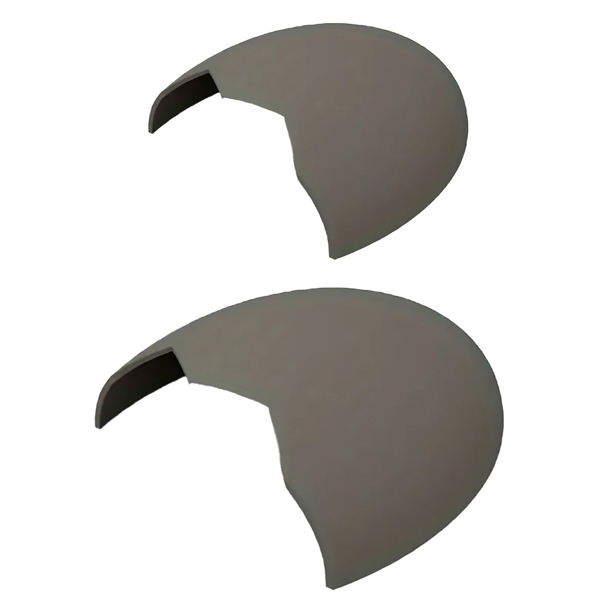 Reptile Hideout Plastic Cave Decorative Shelter for Lizard Snake Spider Habitat - Eggshell Set of 2 V528-EGGSHELL-2PCS-978545