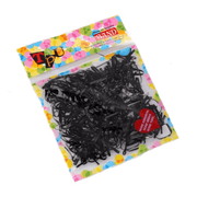 400pcs Small Elastic Rubber Band Hair Ties Multi Colour Black Ponytail Holders - Colourful V528-ELASTICHAIRBAND03-4168465