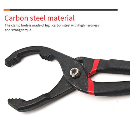 Oil Filter Pliers Wrench 10/12 Inch Heavy Duty Spanner Tool for Car Repair - 12inches V528-ELBOW-FILTER-WRENCH-12INCHES-138200