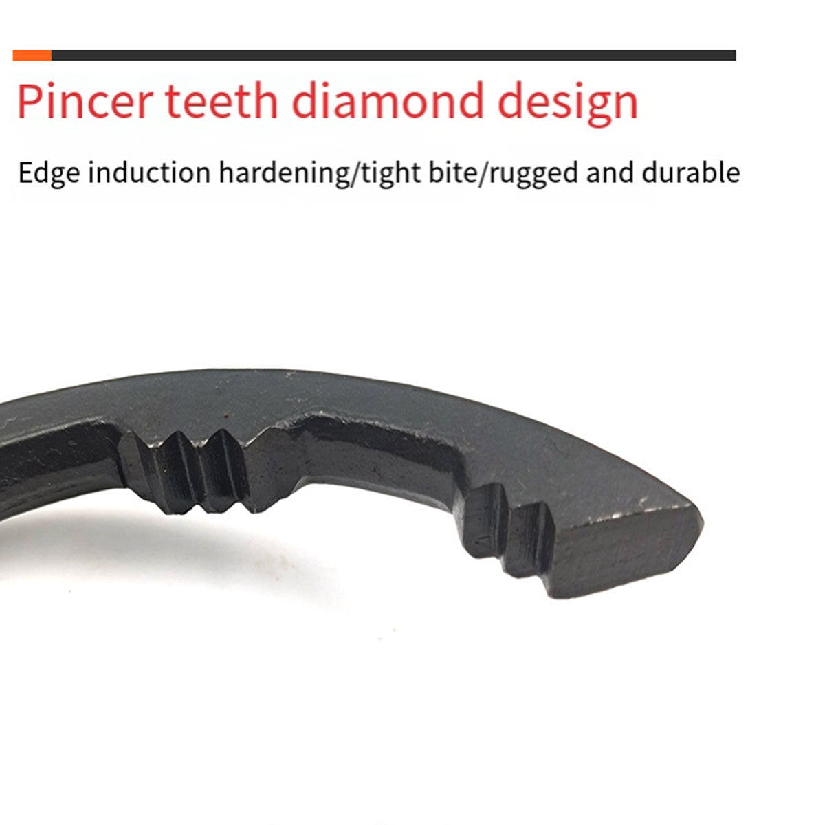 Oil Filter Pliers Wrench 10/12 Inch Heavy Duty Spanner Tool for Car Repair - 12inches V528-ELBOW-FILTER-WRENCH-12INCHES-138200