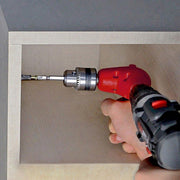 90-Degree Right Angle Drill Attachment 1/4inch Drive Adapter with Chuck Key Tools V528-ELECTRIC-DRILL-BENDERS-727914