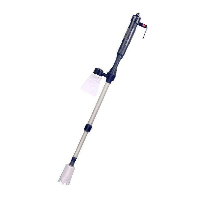 Battery Powered Aquarium Gravel Cleaner with Adjustable Siphon and Filter Bag V528-ELECTRICWATERCHANGER-775749