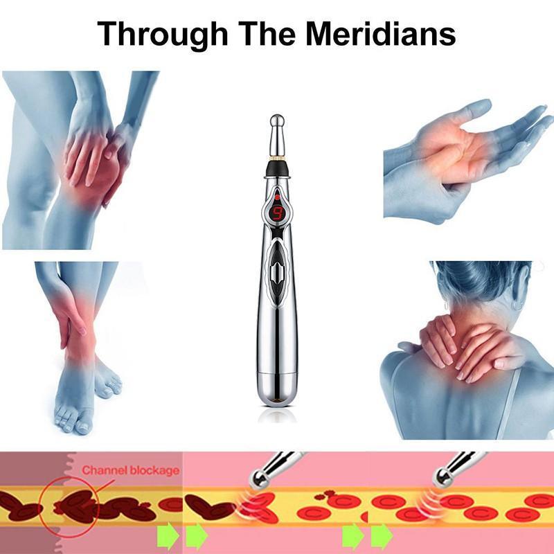 Accupuncture Electronic Massage Pen Energy Pen Relief Pain Tool Meridian Therapy V528-ELECTRONICACUPUNCTUREPEN-912020