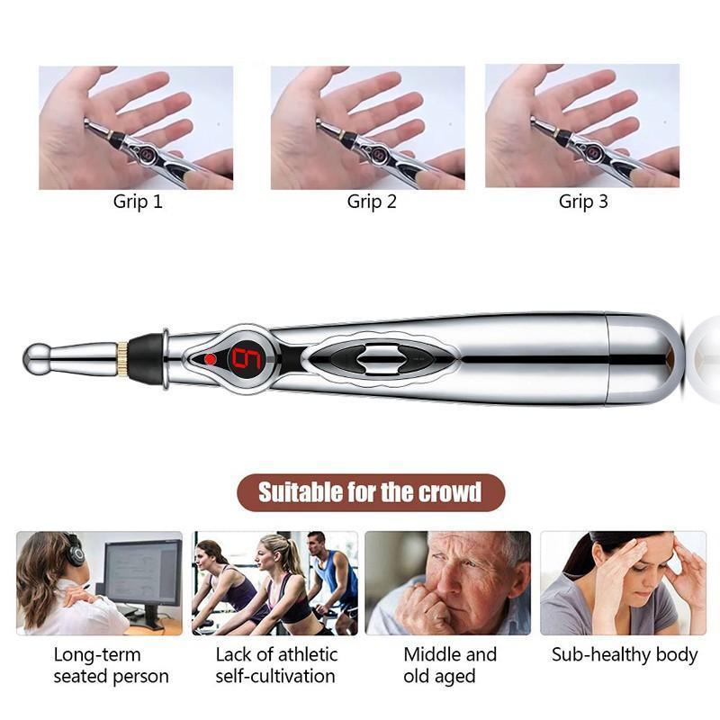 Accupuncture Electronic Massage Pen Energy Pen Relief Pain Tool Meridian Therapy V528-ELECTRONICACUPUNCTUREPEN-912020